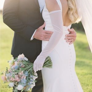 Sheer Bridal Gloves
